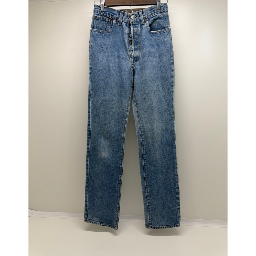 Vintage Levi's 26501-0119 USA Jeans 32x31 DEVS Wash Em Hot Tag 1980s Rare